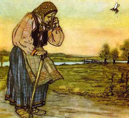 Сказки с картинками. Козел - стеклянные глаза