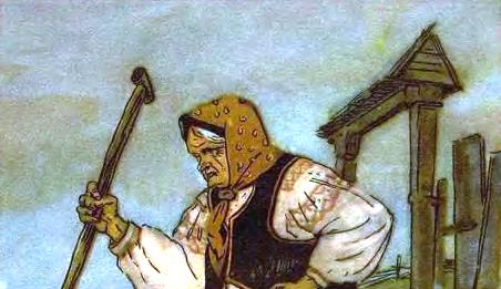 Сказки с картинками. Козел - стеклянные глаза