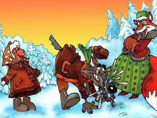 Русская народная сказка о животных. Как лиса с овцой волка наказали