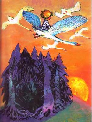 Гуси-лебеди. Русские народные сказки