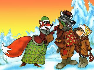 Русская народная сказка о животных. Как лиса с овцой волка наказали