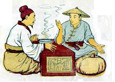 Китайская сказка. Волшебная тыква