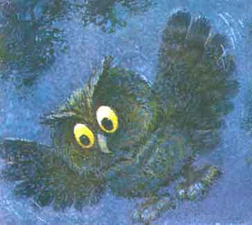 А сова - всё ближе, ближе