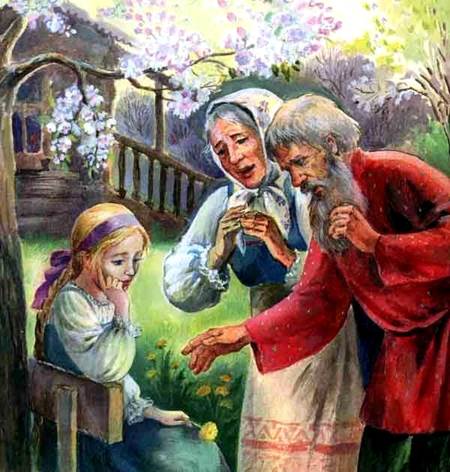 А Снегурочка вдруг запечалилась