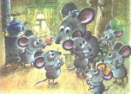 Сказка об умном мышонке