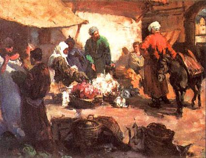 Хитрый продавец. Восточный базар