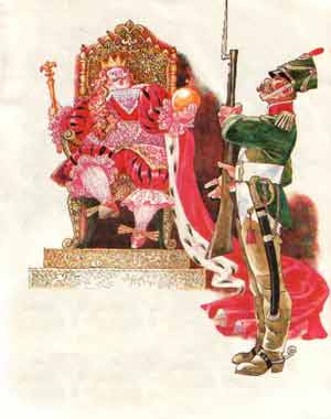 Солдат избавляет царевну. Русские народные сказки