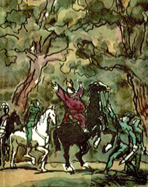 Робин Гуд, старуха и епископ