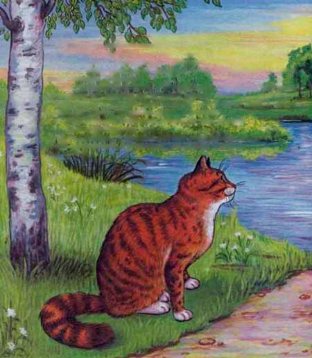 Кот и лиса. Русская народная сказка.