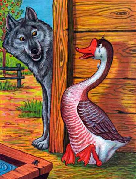 Кот и лиса. Русская народная сказка.