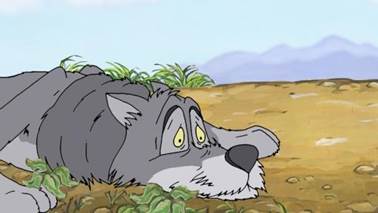 Русская народная сказка о животных. Глупый волк