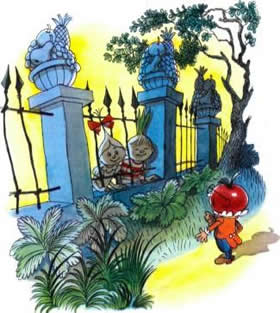 Приключения ЧиполлиноГЛАВА 7: В которой Вишенка не обращает внимания на объявление синьора Петрушки