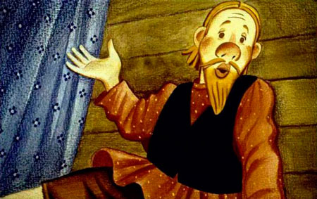 Русская народная сказка. Чудесные лапоточки