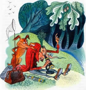 Приключения Чиполлино. Мистер Моркоу решил их выследить