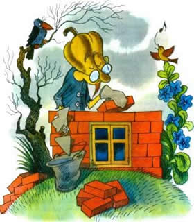 Приключения Чиполлино. Дом кума Тыквы