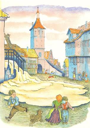 Горшок каши. Сказка братье Гримм