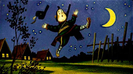 Русская народная сказка. Чудесные лапоточки