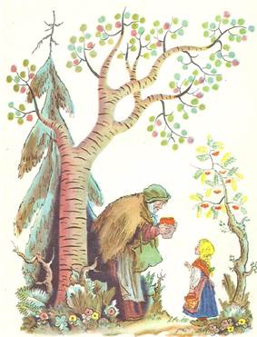 Горшок каши. Сказка братье Гримм