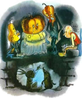 Приключения Чиполлино. Синьор Крот