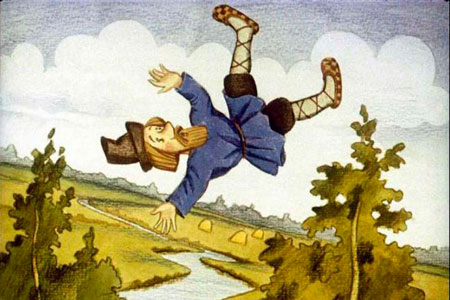 Русская народная сказка. Чудесные лапоточки