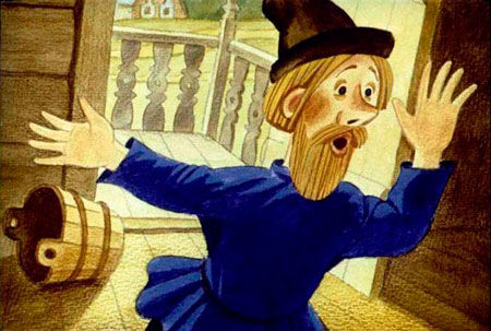 Русская народная сказка. Чудесные лапоточки