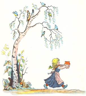 Горшок каши. Сказка братье Гримм