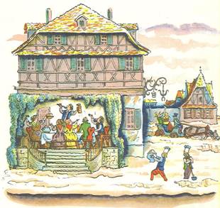 Горшок каши. Сказка братье Гримм