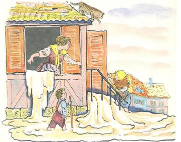 Горшок каши. Сказка братье Гримм