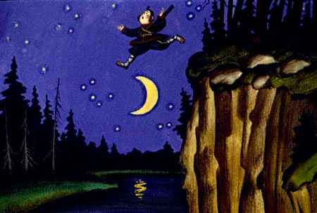 Русская народная сказка. Чудесные лапоточки