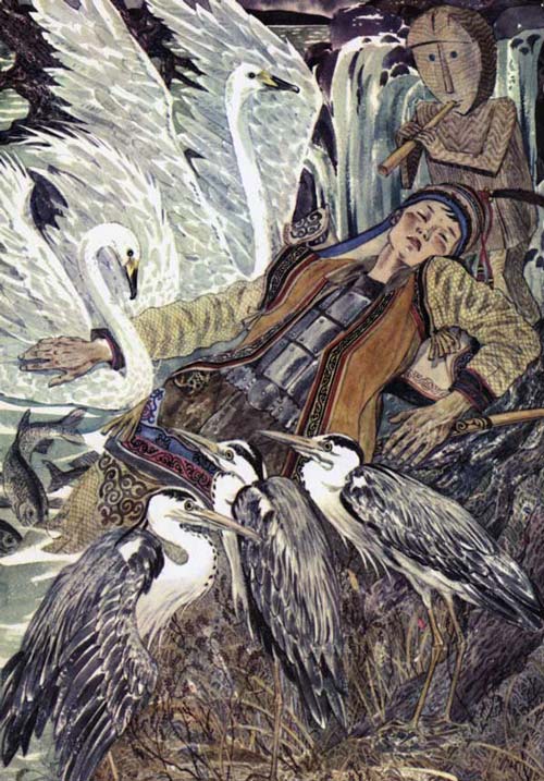 Нанайская сказка. Карпамди – меткий стрелок