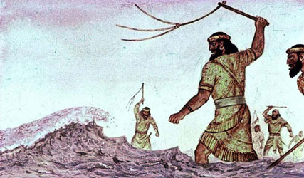 За что Ксеркс высек море. Греческая сказка