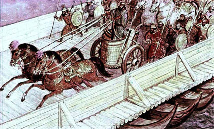 За что Ксеркс высек море