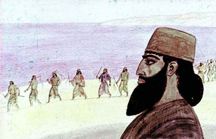 За что Ксеркс высек море. Греческая сказка