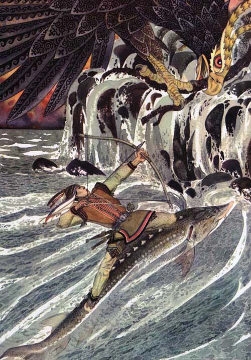 Нанайская сказка. Карпамди – меткий стрелок