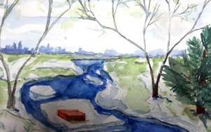 Кирпич и льдина