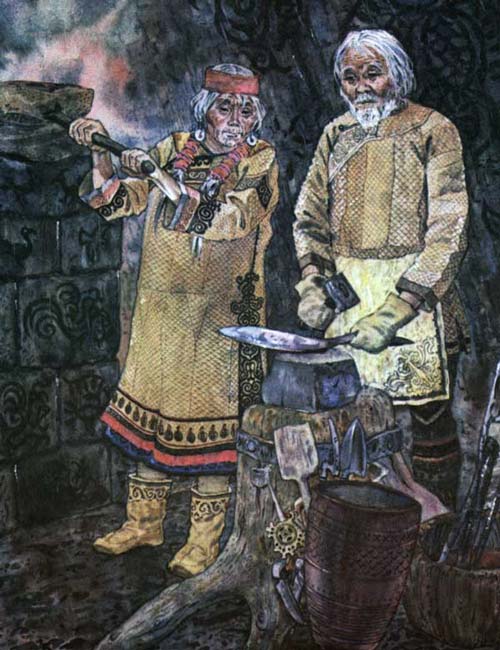 Нанайская сказка. Карпамди – меткий стрелок