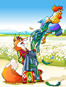 Хитрый петух