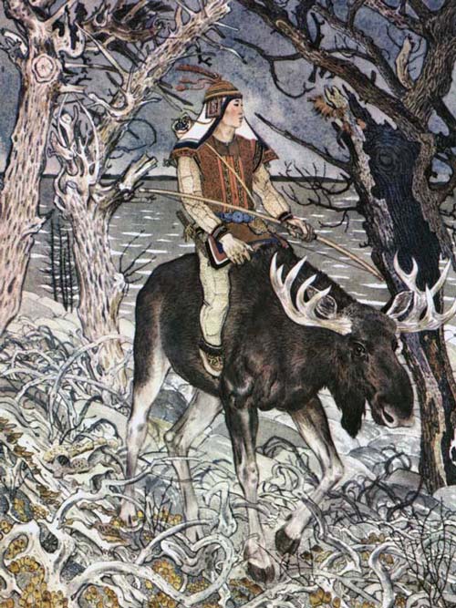 Нанайская сказка. Карпамди – меткий стрелок