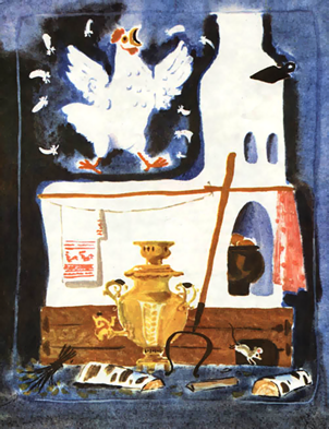 У страха глаза велики. Русская народная сказка