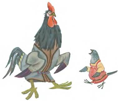 Русская народная сказка о животных. Воробышек-воробей