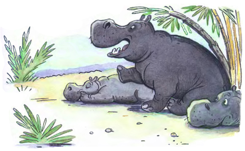 Тараканище. Испугались бегемоты, Зашептали: «Что ты, что ты!