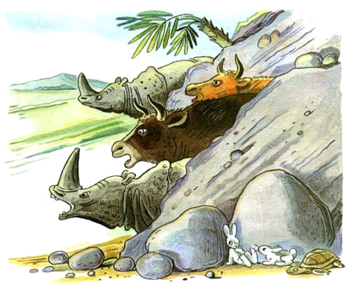 Тараканище. Эй, быки и носороги, Выходите из берлоги