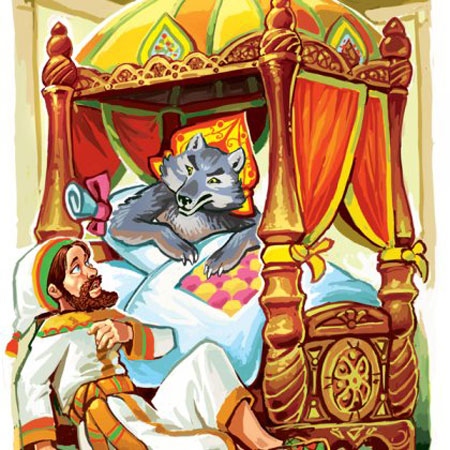 Иван – царевич и серый волк. Русская народная сказка.