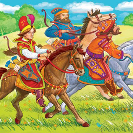 Иван – царевич и серый волк. Русская народная сказка.