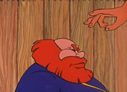 Сказка о попе и работнике его Балде. С первого щелка Прыгнул поп до потолка