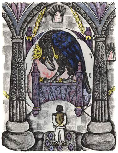 Украинская сказка. Про бедного человека и Вороньего царя