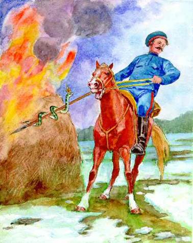 Царевна-змея. Русские народные сказки