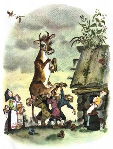 Русская народная сказка. Лутоня