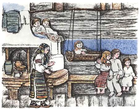 Украинская сказка. Про бедного человека и Вороньего царя