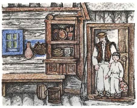 Украинская сказка. Про бедного человека и Вороньего царя